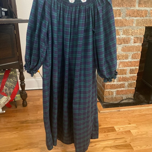 Silly Goose Girls Smocked Dress size 6X - Picture 6 of 14